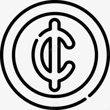 塞迪斯货币6直系图标图标