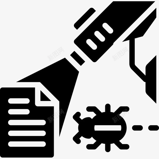 文件网络安全14填充图标svg_新图网 https://ixintu.com 填充 文件 网络安全