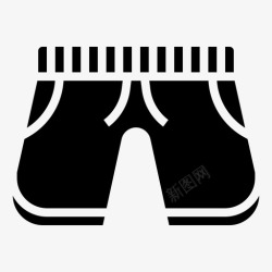男式短裤拳击短裤短裤男式图标高清图片
