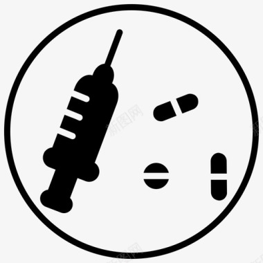 片剂注射剂药品图标图标