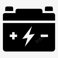电池维修电池电源启动图标高清图片