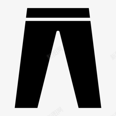 裤子马裤长裤图标图标