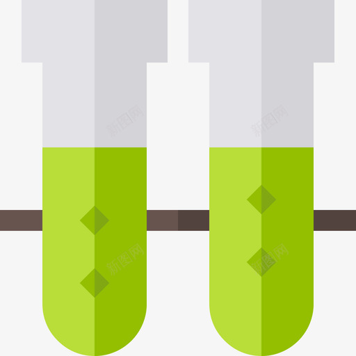 试管生物学4扁平图标svg_新图网 https://ixintu.com 扁平 生物学 试管