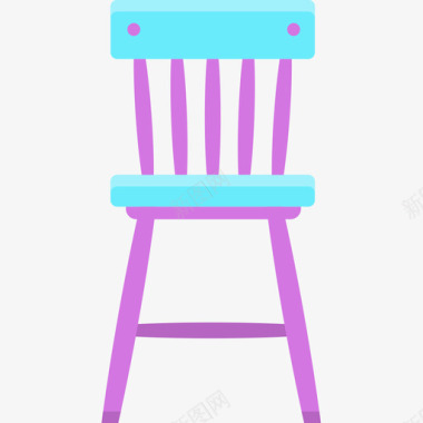 椅子内部5扁平图标图标