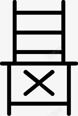 椅子家具内饰图标图标