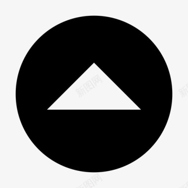 三角形折叠展开图标图标