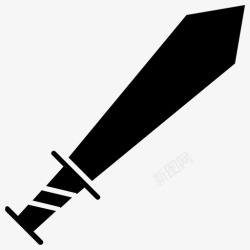 平面武器素材剑战斗刀武器图标高清图片