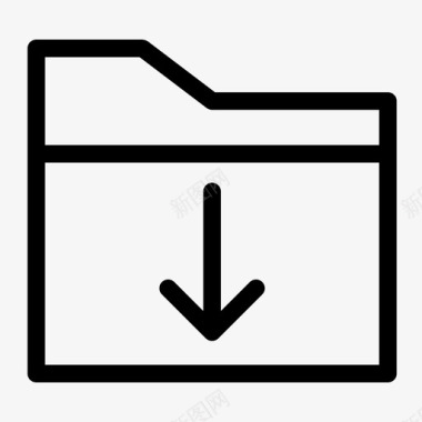 文件夹关闭文档文件图标图标
