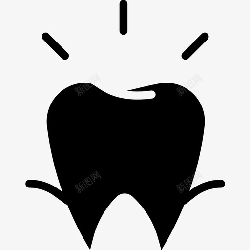 牙齿牙齿16实心图标svg_新图网 https://ixintu.com 实心 牙齿 牙齿16