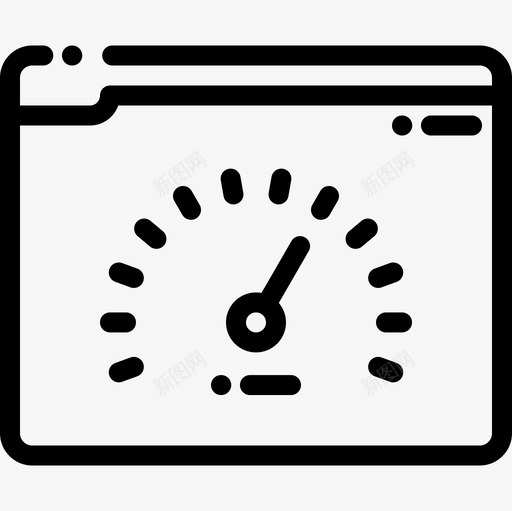 速度表速度表时间12线性图标svg_新图网 https://ixintu.com 度表 时间 线性 速度