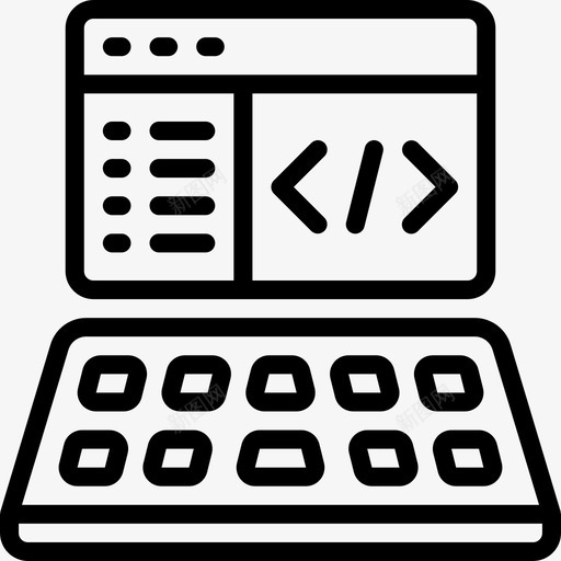 编码计算it解决方案图标svg_新图网 https://ixintu.com it 概要 程序 编码 解决方案 计算 软件工程