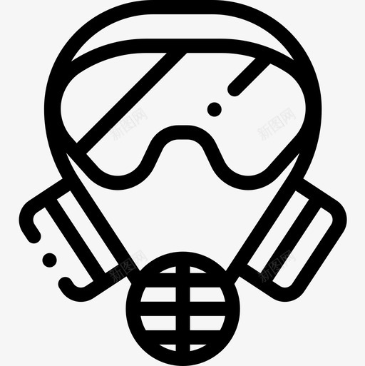 防毒面具污染7线性图标svg_新图网 https://ixintu.com 污染 线性 防毒面具