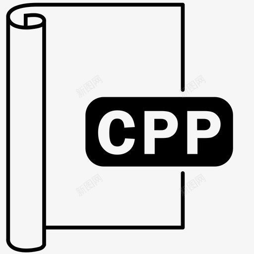 cpp代码文件cpp文件图标svg_新图网 https://ixintu.com cpp 代码 文件 格式
