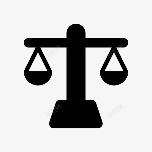 规模正义法律重量图标svg_新图网 https://ixintu.com 商业金融 法律 规模正义 重量