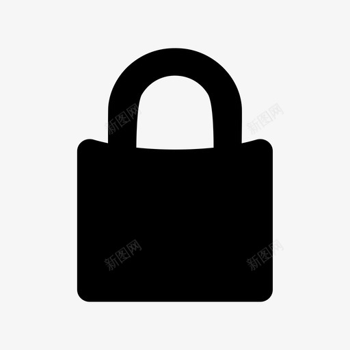 挂锁关闭打开图标svg_新图网 https://ixintu.com 关闭 安全 打开 挂锁 解锁