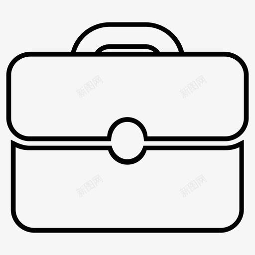 工作包公文包手提箱图标svg_新图网 https://ixintu.com 公文包 办公室 工作包 手提箱 旅行袋