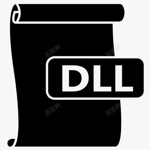 dlldll文件文件格式图标svg_新图网 https://ixintu.com dll dll文件 文件格式 文件类型