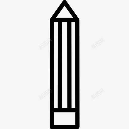 铅笔图形3直线图标svg_新图网 https://ixintu.com 图形设计 直线 铅笔