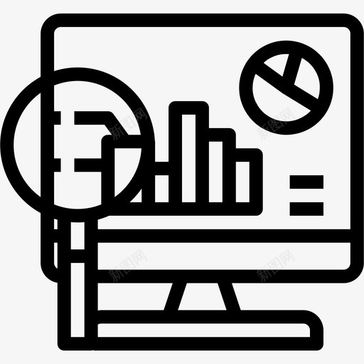 分析9月投资2线性图标svg_新图网 https://ixintu.com 9月 分析 投资 线性