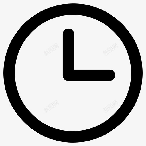 时钟时间用户界面图标svg_新图网 https://ixintu.com 时钟 时间 用户界面 设置