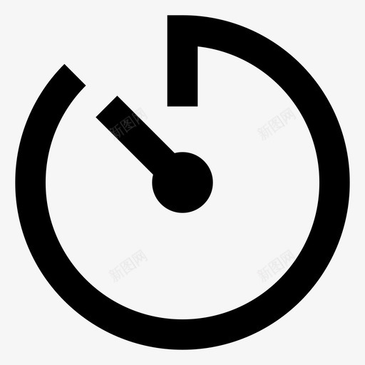 定时器gui秒表图标svg_新图网 https://ixintu.com gui 定时器 报警器 秒表
