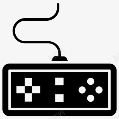 操纵杆控制杆游戏控制器图标图标