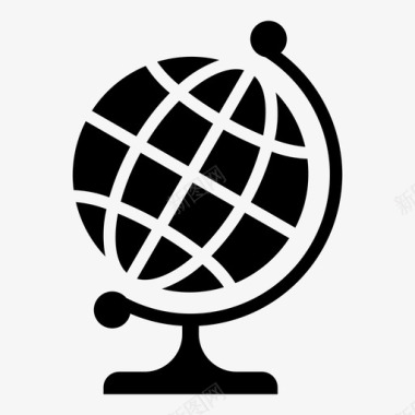 全球地球地理图标图标