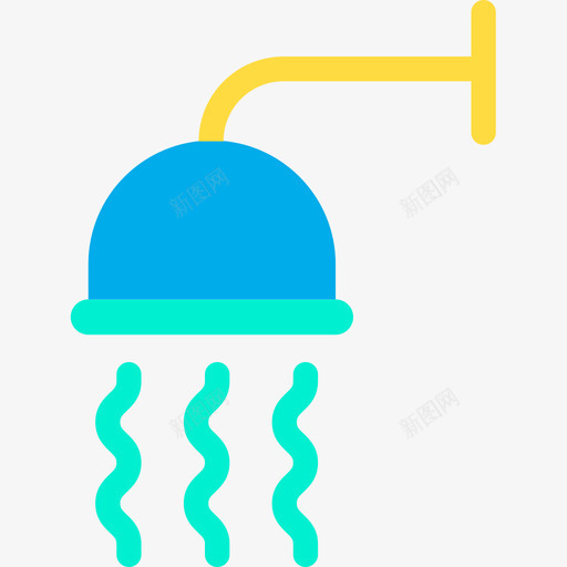 淋浴卫生20平的图标svg_新图网 https://ixintu.com 卫生 平的 淋浴