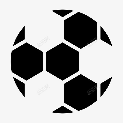 球足球运动图标svg_新图网 https://ixintu.com 排球 足球 运动