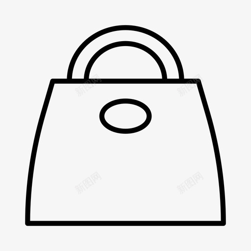 采购产品手提包配件时装图标svg_新图网 https://ixintu.com 产品 手提包 时装 配件 采购 钱包