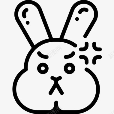兔子兔子化身直系图标图标