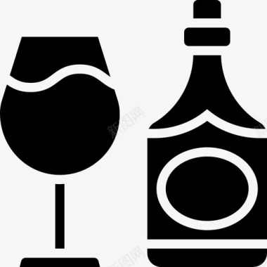 葡萄酒饮料17铭文图标图标