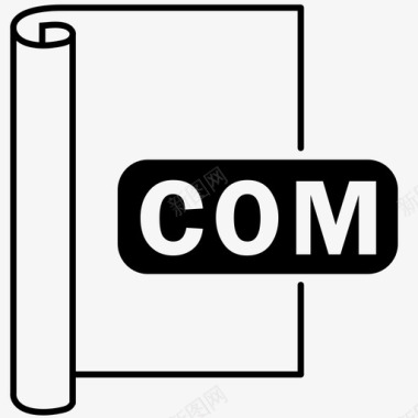 comcom文件命令图标图标