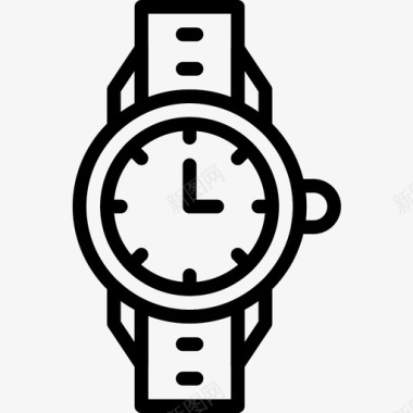 手表购物140直线型图标图标