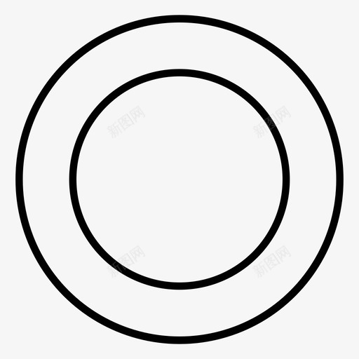 盘子陶器食物图标svg_新图网 https://ixintu.com 厨房 家用 盘子 设备 陶器 食物