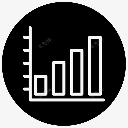 分析条形图增长图图标svg_新图网 https://ixintu.com 分析 增长 条形图 生产率