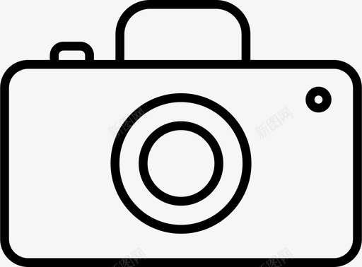 相机点击摄影图标svg_新图网 https://ixintu.com 图片 摄影 点击 相机