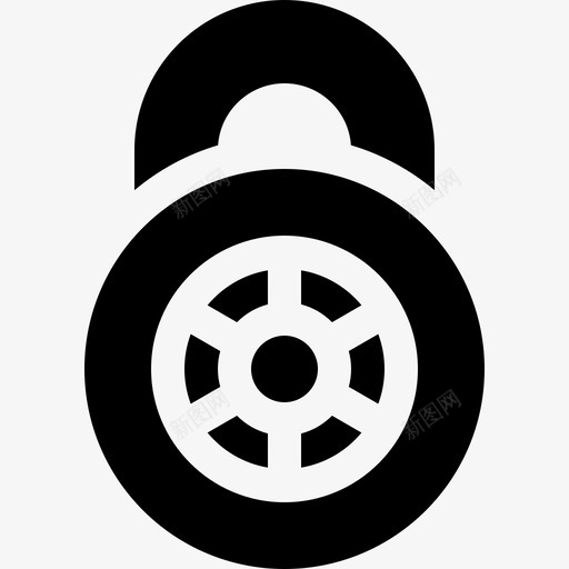锁安全85装满图标svg_新图网 https://ixintu.com 安全 装满