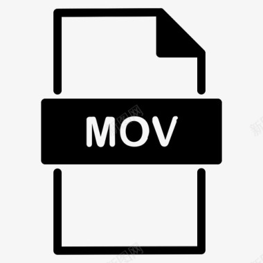 mov文档扩展图标图标