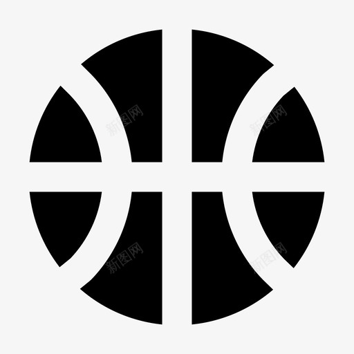 篮球比赛运动图标svg_新图网 https://ixintu.com 体育 字形 比赛 篮球 运动