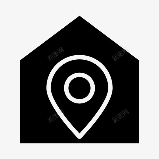 位置区域购物标志图标svg_新图网 https://ixintu.com 位置 区域 购物标志
