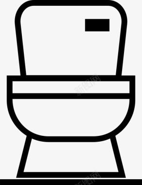卫生间浴室纸巾图标图标