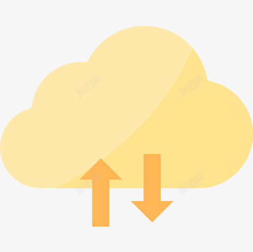 云计算网络和数据库19扁平图标svg_新图网 https://ixintu.com 云计算 扁平 数据库 网络