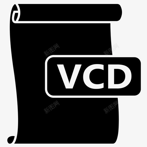 vcd文件文件格式图标svg_新图网 https://ixintu.com cd vcd 文件 格式 虚拟
