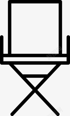 椅子多媒体制作人图标图标