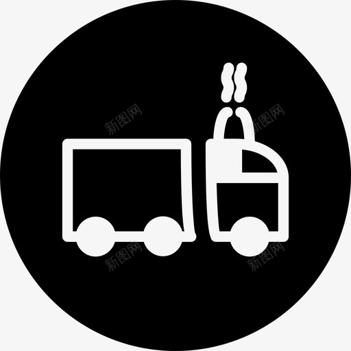 卡车运输工具运输圆填料图标svg_新图网 https://ixintu.com 卡车 填料 运输 运输工具