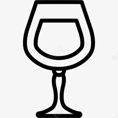 玻璃杯饮料聚会图标图标