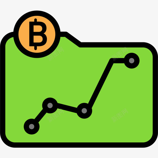 利润加密3线性颜色图标svg_新图网 https://ixintu.com 利润 加密 线性 颜色