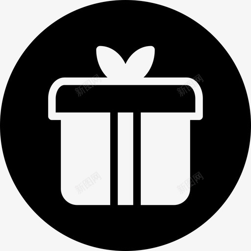 礼物盒子聚会团圆图标svg_新图网 https://ixintu.com 团圆 盒子 礼物 聚会