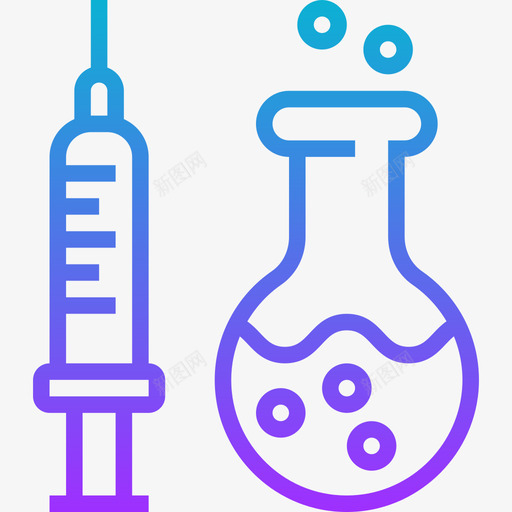 化学生物化学11梯度图标svg_新图网 https://ixintu.com 化学 梯度 生物化学11